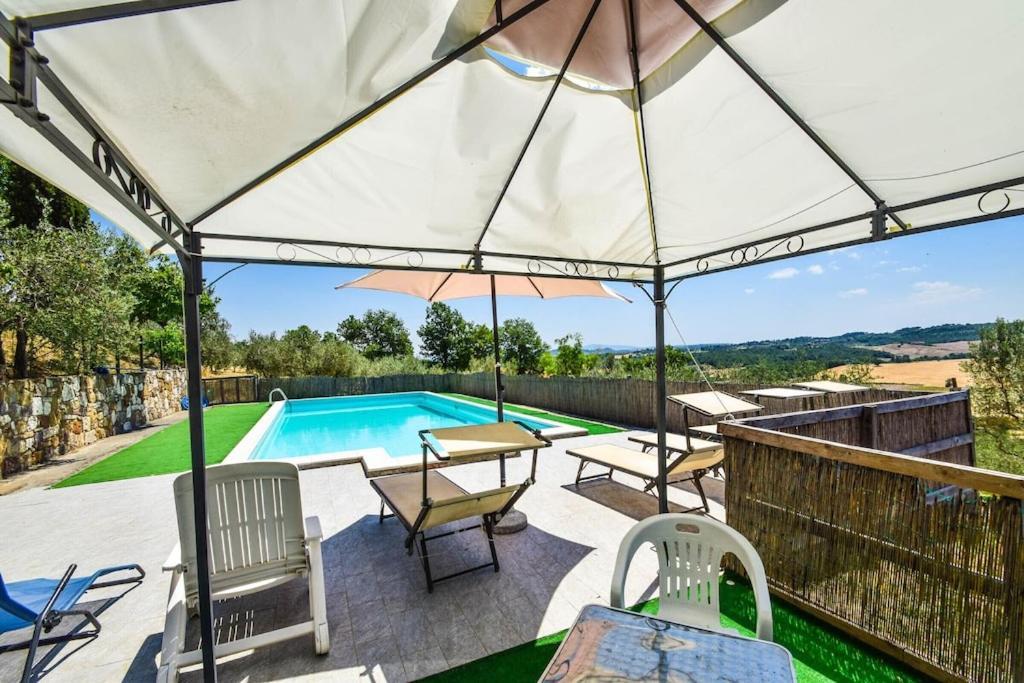 Agriturismo Podere Biancospino Piscina Privata 基安奇安诺泰尔梅 外观 照片